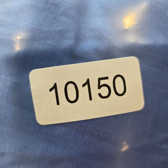 Mens Blue Linen Cotton Blend Blazer Jacket Two-Button & Pockets Size 39R - Picture 8 of 8